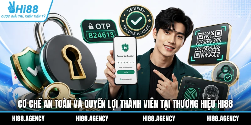 Cơ chế an toàn và quyền lợi thành viên tại thương hiệu HI88