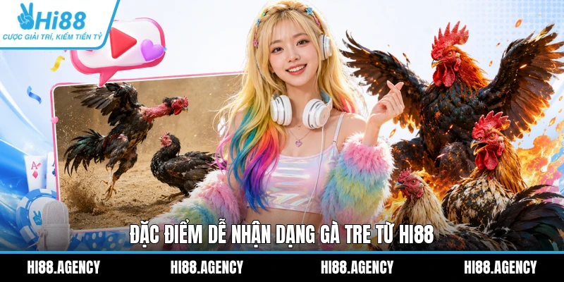 Đặc điểm dễ nhận dạng gà tre từ HI88