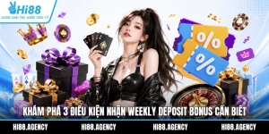 Khám Phá 3 Điều Kiện Nhận Weekly Deposit Bonus Cần Biết