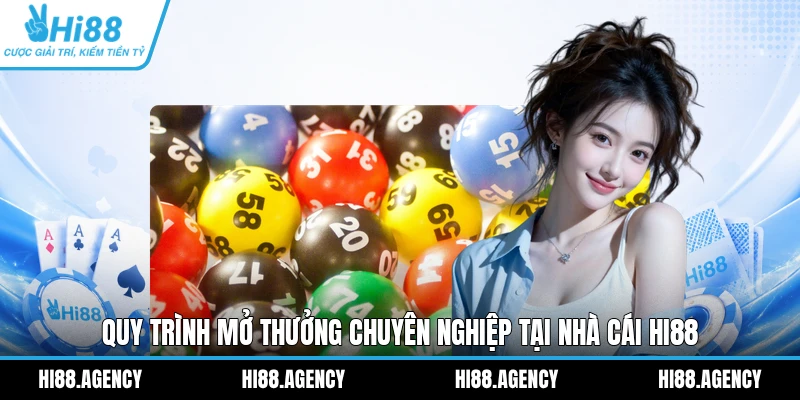 Quy trình mở thưởng chuyên nghiệp tại nhà cái HI88