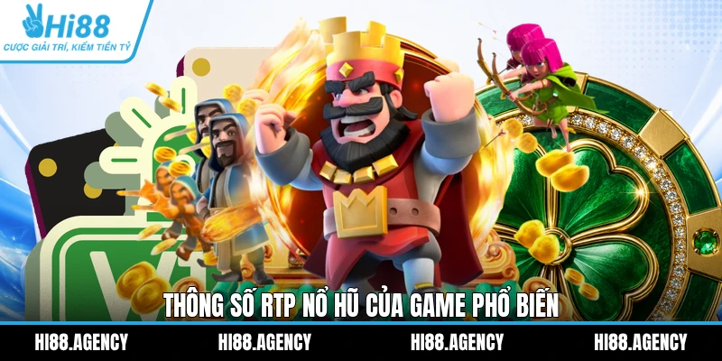Thông số RTP nổ hũ của game phổ biến