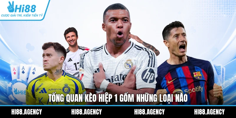 Tổng quan kèo hiệp 1 gồm những loại nào