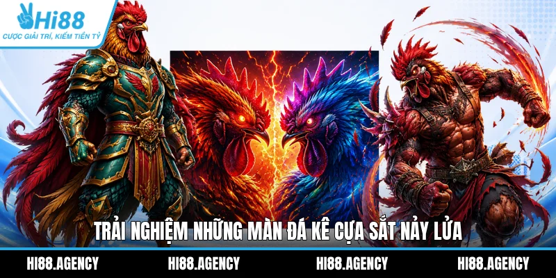 Trải nghiệm những màn đá kê cựa sắt nảy lửa